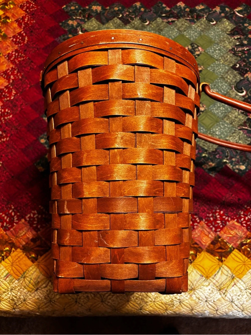 Longaberger Large Boardwalk Basket Set in Rich Brown